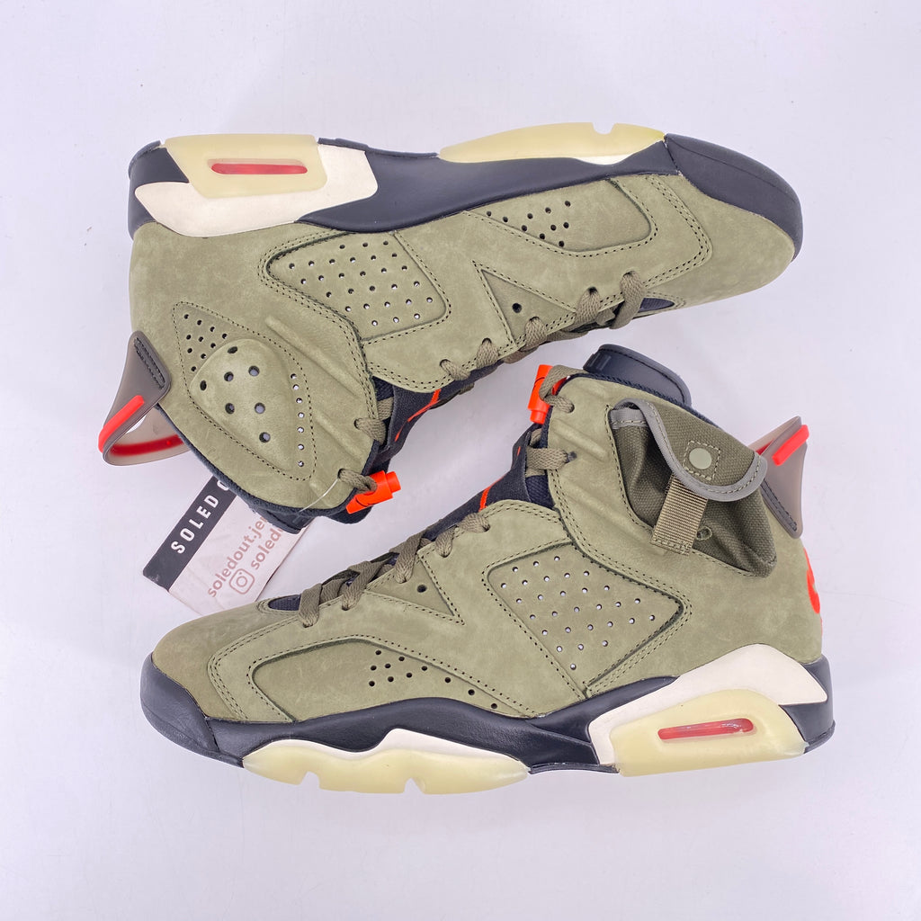 Air Jordan 6 Retro "Travis Scott" 2019 New Size 8