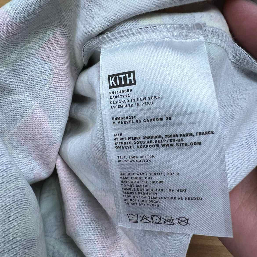 Kith T-Shirt "NEW AGE OF HEROES" White New Size L