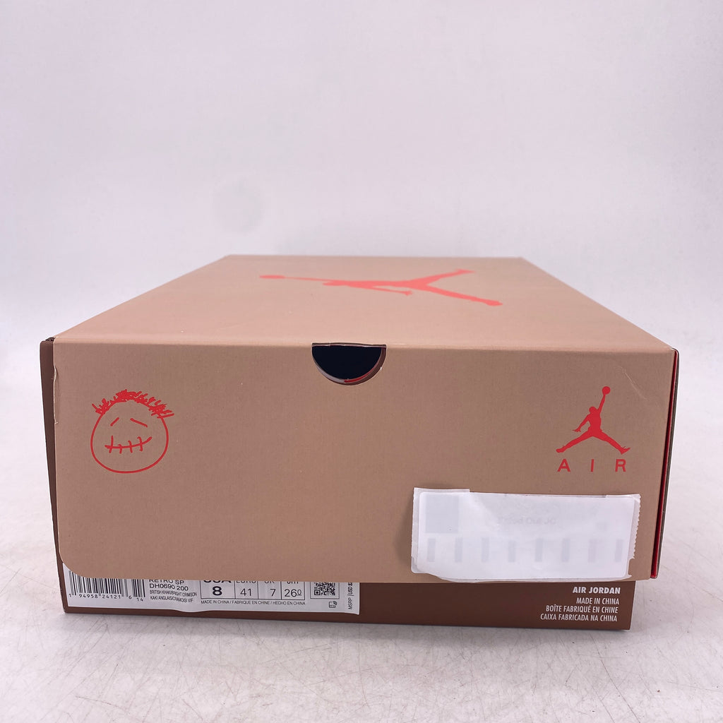 Air Jordan 6 Retro "British Khaki" 2021 New Size 8