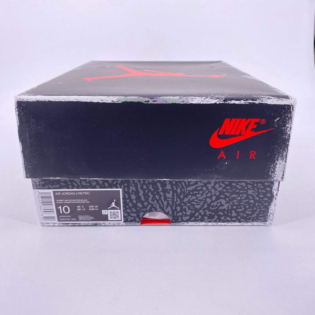 Air Jordan 3 Retro "White Cement Reimagined" 2023 New Size 10