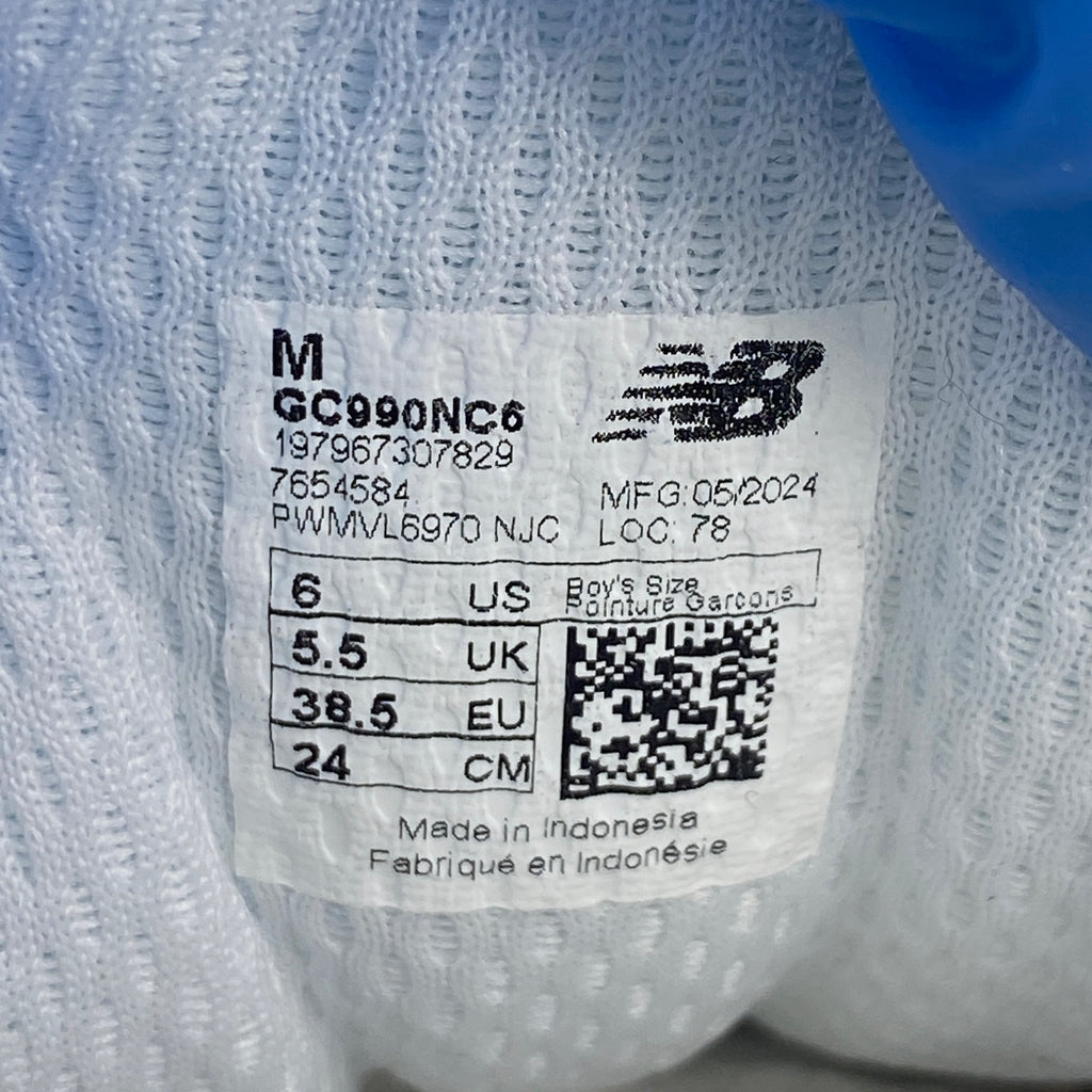 New Balance 990 v6 (GS) "Reflection Marblehead" 2024 New Size 6Y