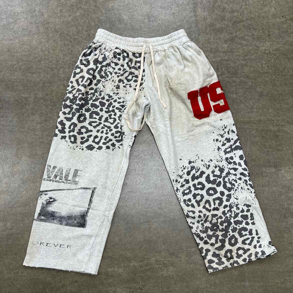 Vale Sweatpants "CHEETAH" Beige New Size S