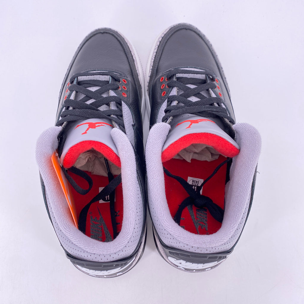 Air Jordan 3 Retro "Black Cement" 2024 New Size 11