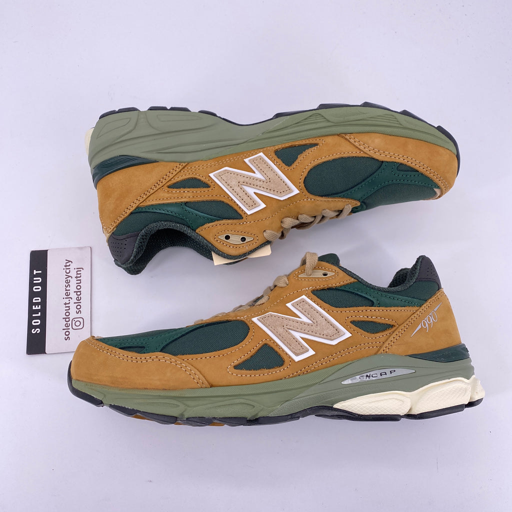 New Balance 990V3 "Tan Green" 2023 New Size 9