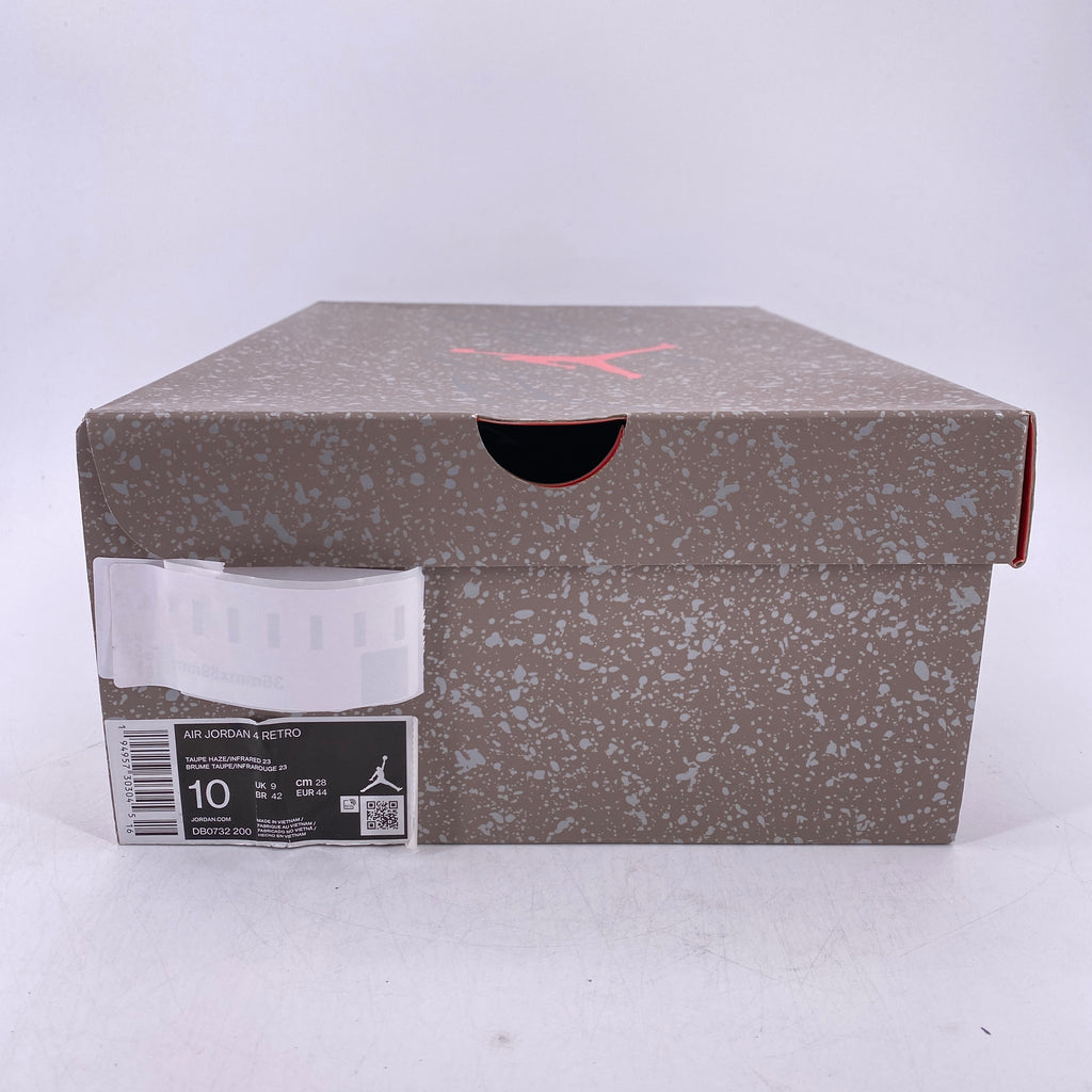Air Jordan 4 Retro "Taupe Haze" 2021 New Size 10