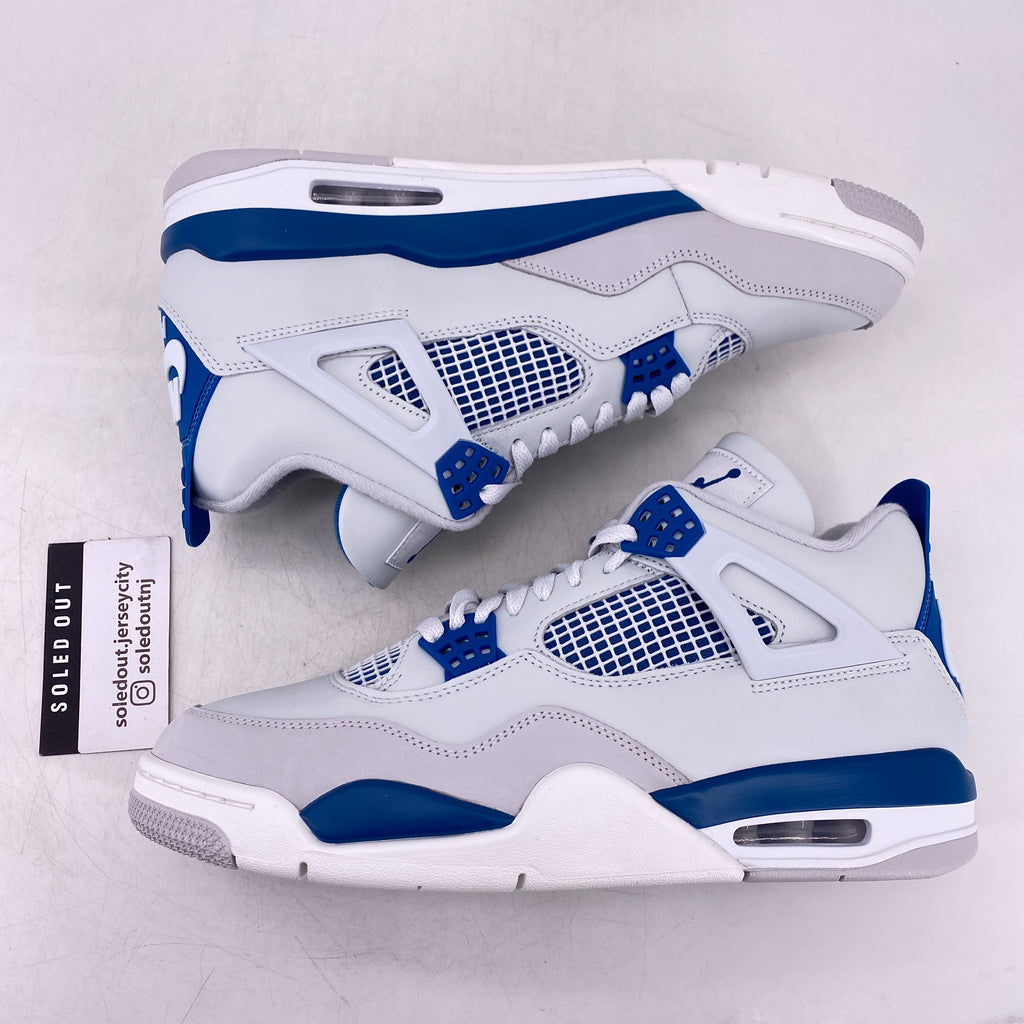 Air Jordan 4 Retro "Military Blue" 2024 New Size 11