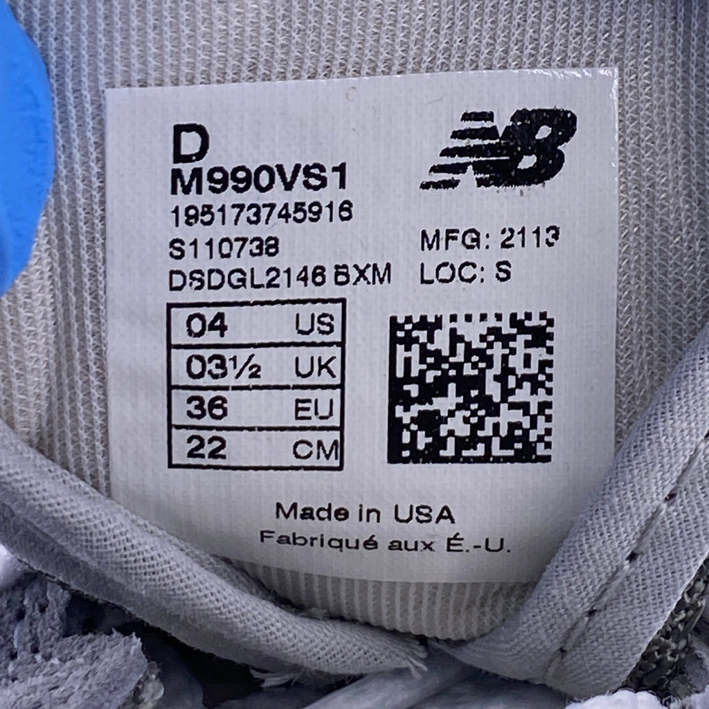 New Balance 990v1 "Version 1 40Th Anniversary" 2021 New Size 4