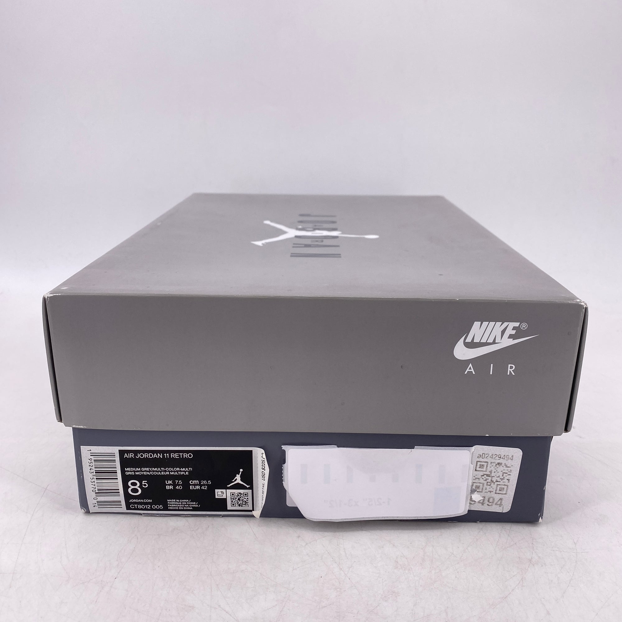 Air Jordan 11 Retro &quot;Cool Grey&quot; 2021 Used Size 8.5