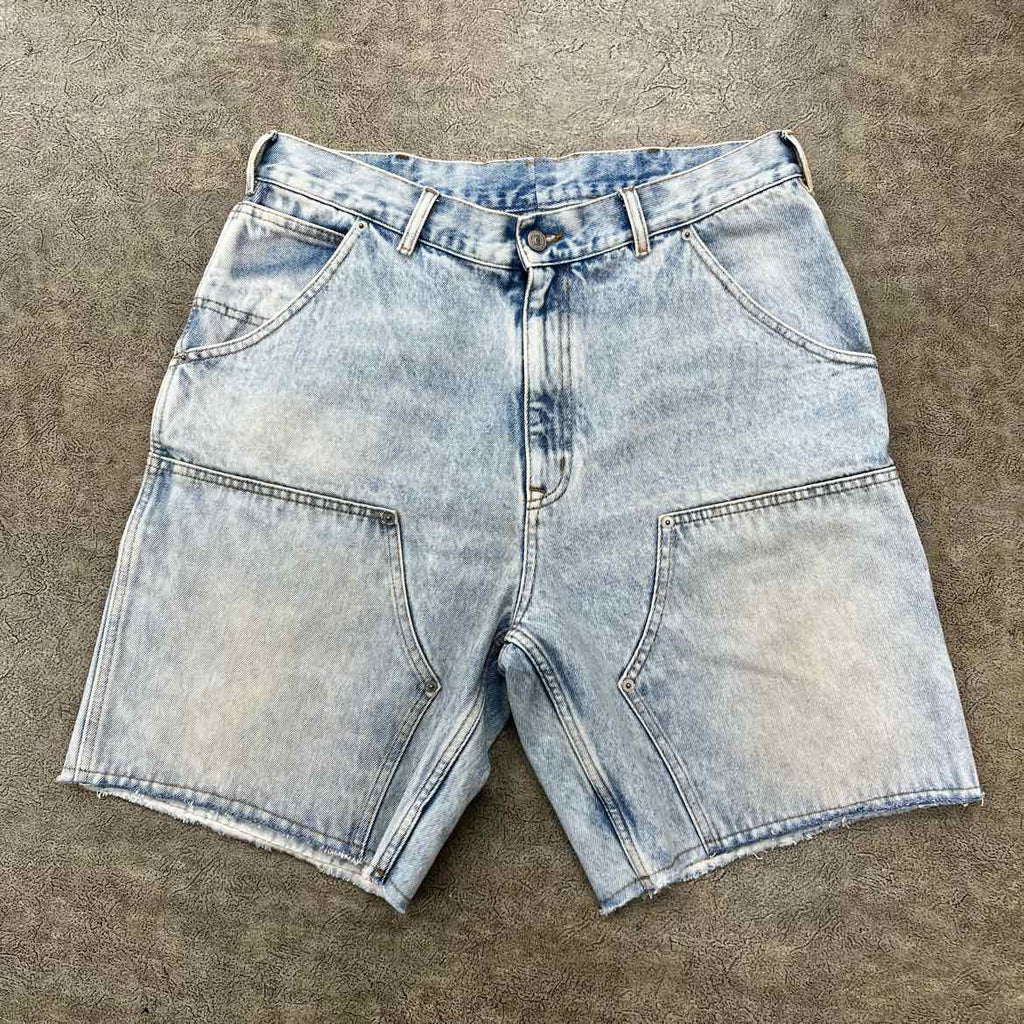 Maison Margiela Shorts "CARPETNER" Blue Used Size 32