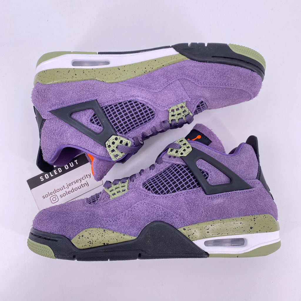 Air Jordan (W) 4 Retro "Canyon Purple" 2022 New (Cond) Size 10.5W