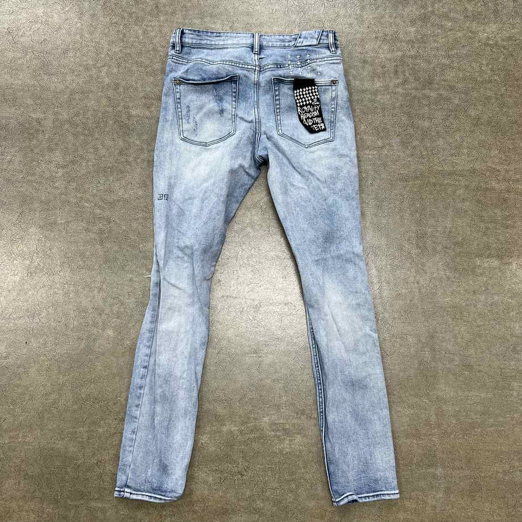KSUBI Jeans "DISTRESSED" Blue Used Size 31