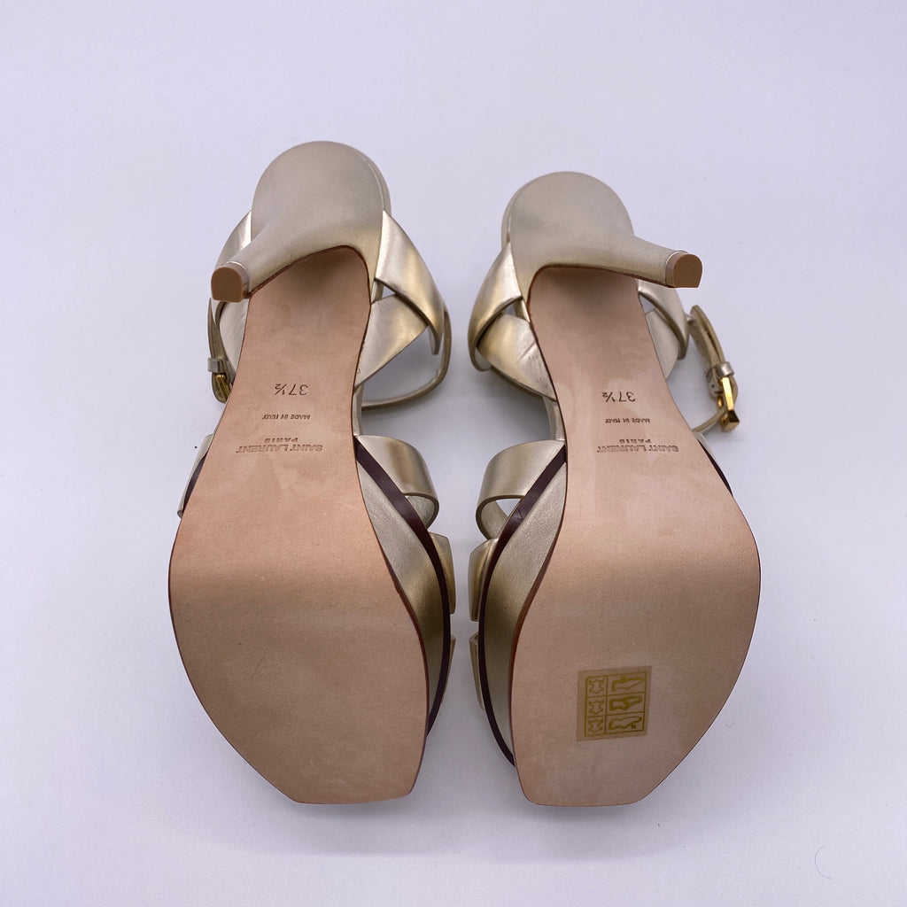 Saint Laurent Tribute "105 Ysl Heels"  New Size 37.5