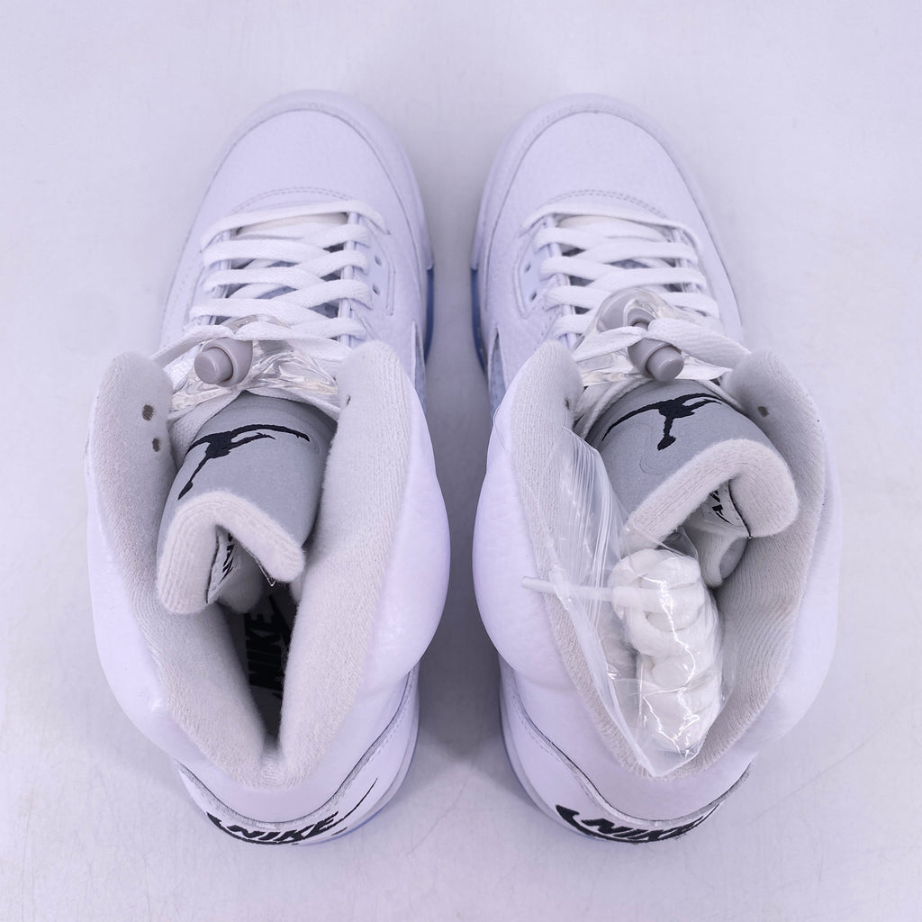 Air Jordan 5 Retro "White Metallic" 2026 New Size 8.5