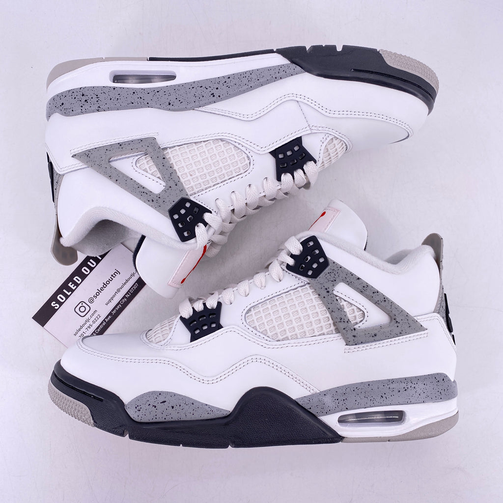 Air Jordan 4 Retro "White Cement" 2025 Used Size 8.5