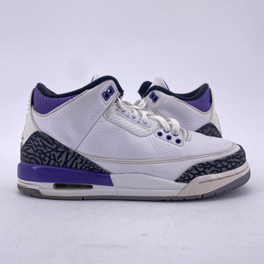 Air Jordan (GS) 3 Retro "Dark Iris" 2022 Used Size 7Y