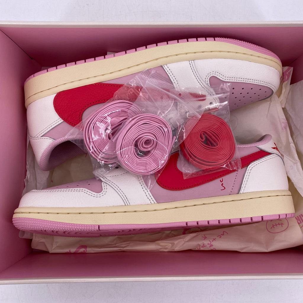 Air Jordan 1 Low OG SP "Travis Scott Sail Tropical Pink" 2026 Used Size 9.5