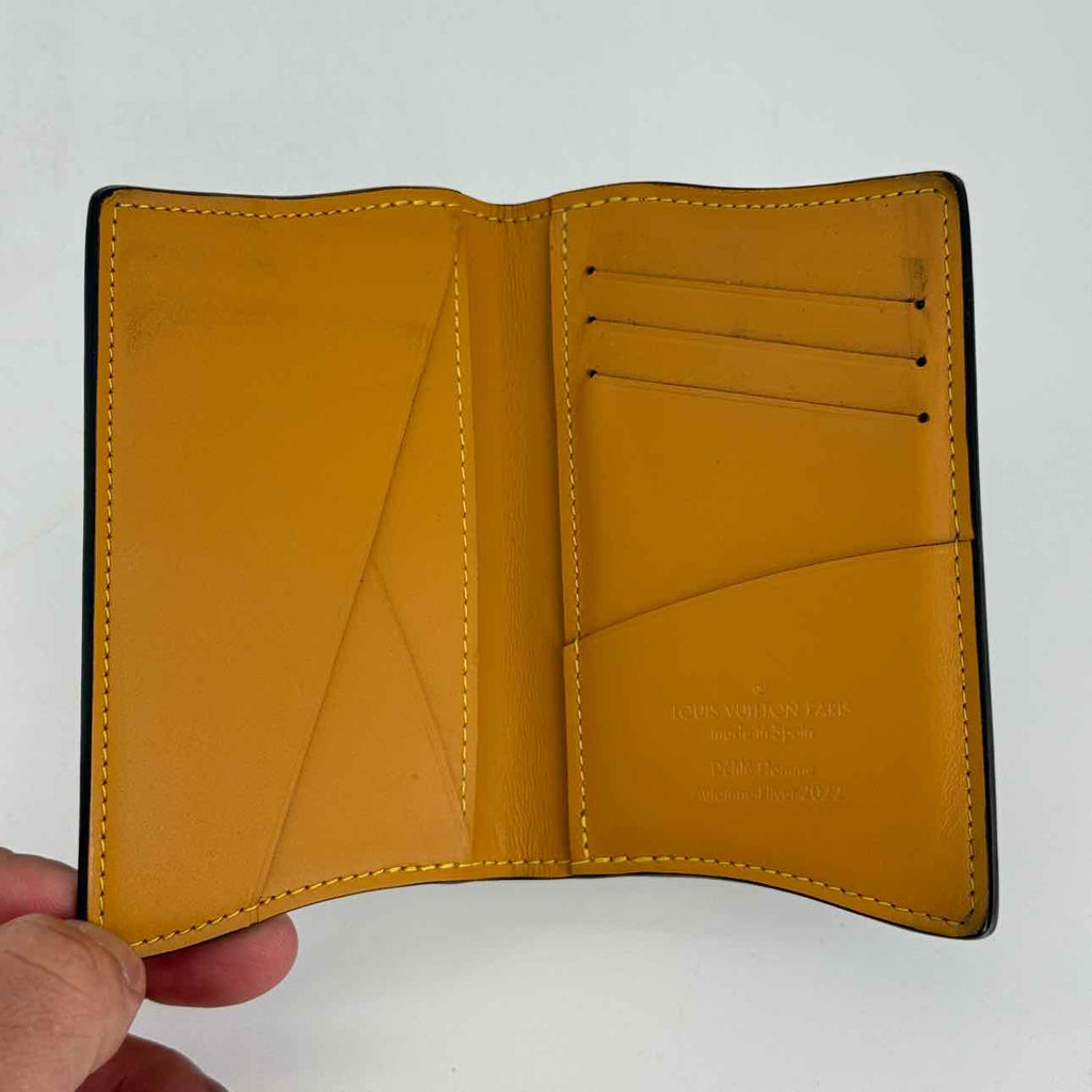 Louis Vuitton Wallet "BLURRY MONOGRAM" Used Brown