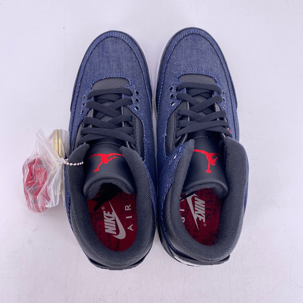 Air Jordan 3 Retro "Levis Indigo" 2026 New Size 8.5