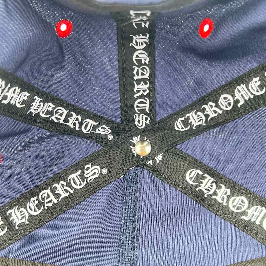 Chrome Hearts Snapback "GAS STATION" New Navy Size OS