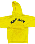 Sp5der Hoodie "LEGACY" Yellow New Size L