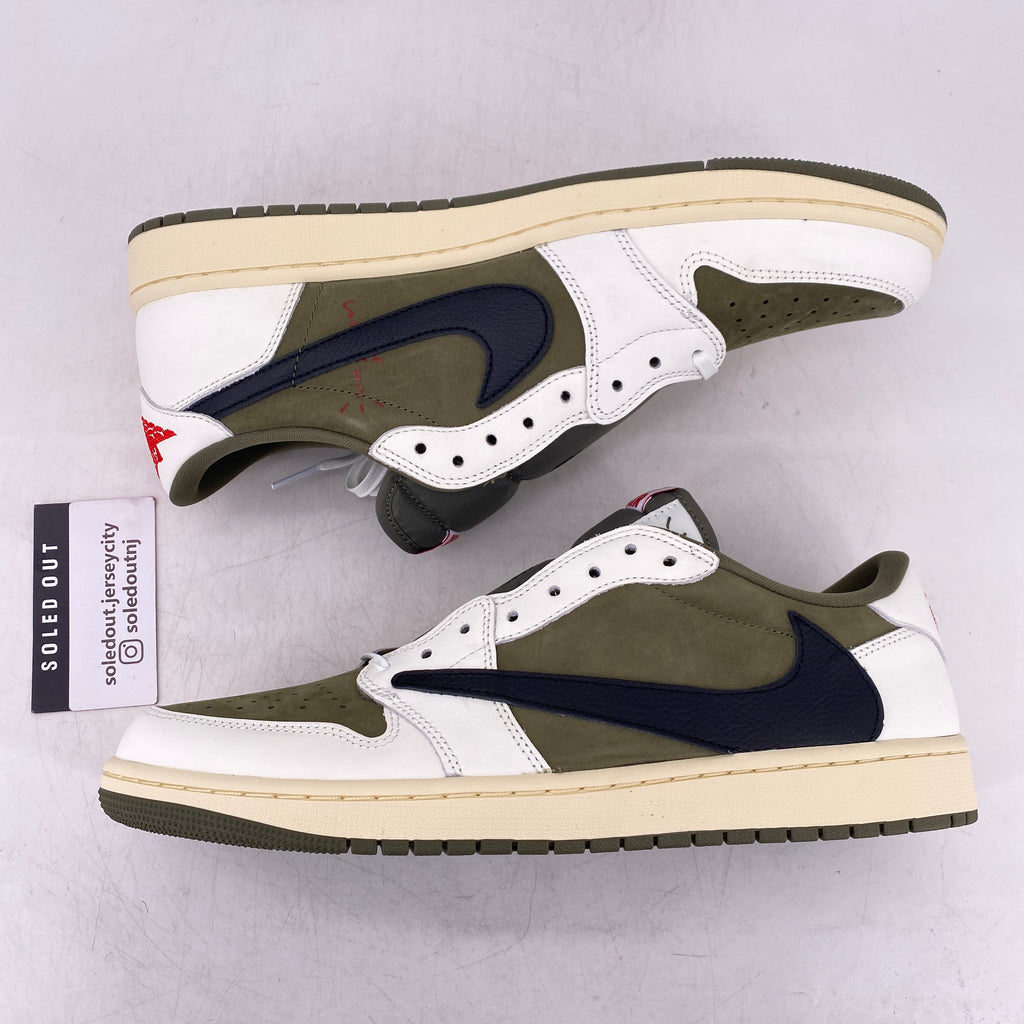 Air Jordan 1 Low OG SP "Travis Scott Medium Olive" 2024 New Size 13