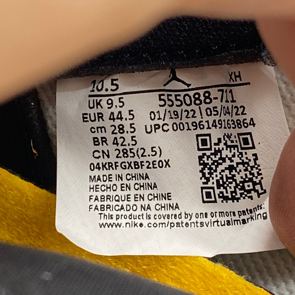 Air Jordan 1 Retro High OG "Taxi" 2022 New Size 10.5
