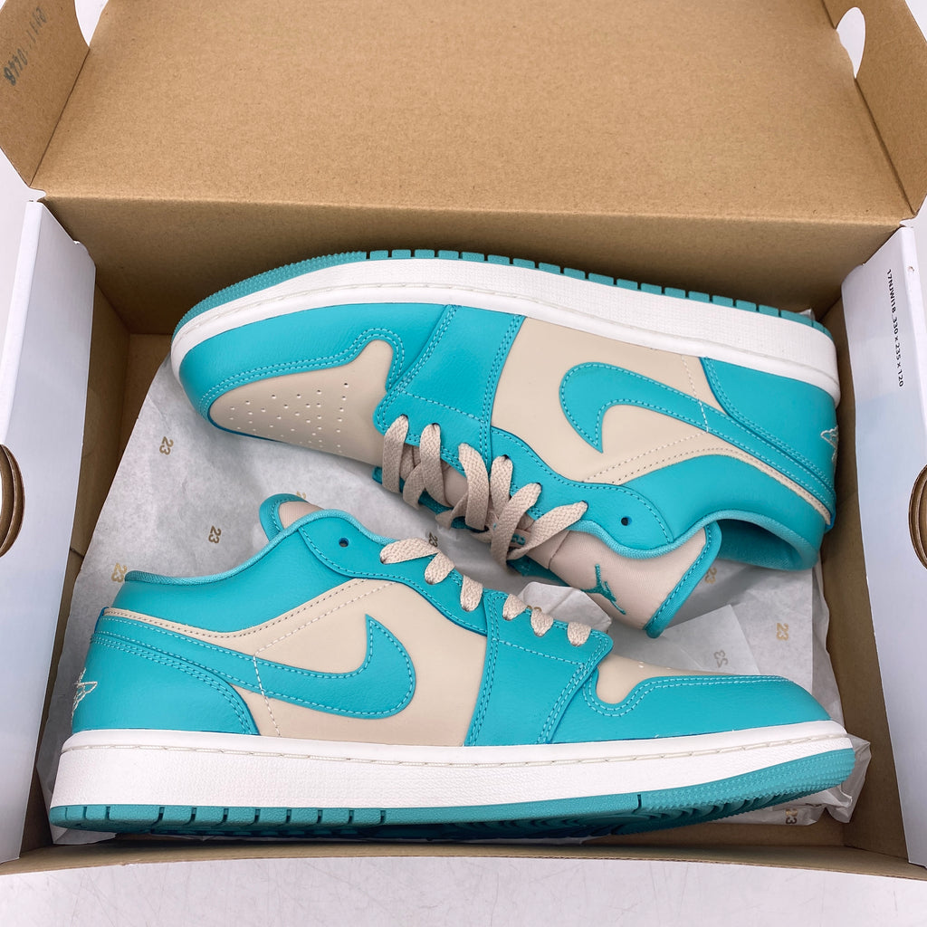 Air Jordan (W) 1 Low "Tropical Teal" 2022 New Size 11W