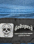 Godspeed T-Shirt "V.O.D" Blue New Size S