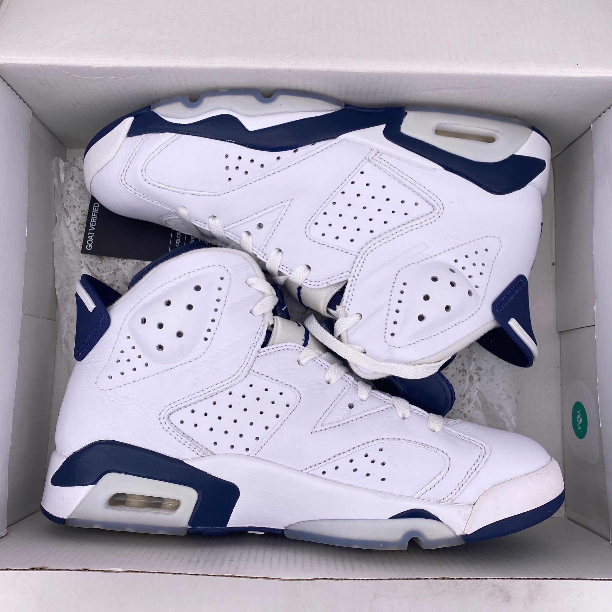 Air Jordan 6 Retro &quot;Midnight Navy&quot; 2022 Used Size 9