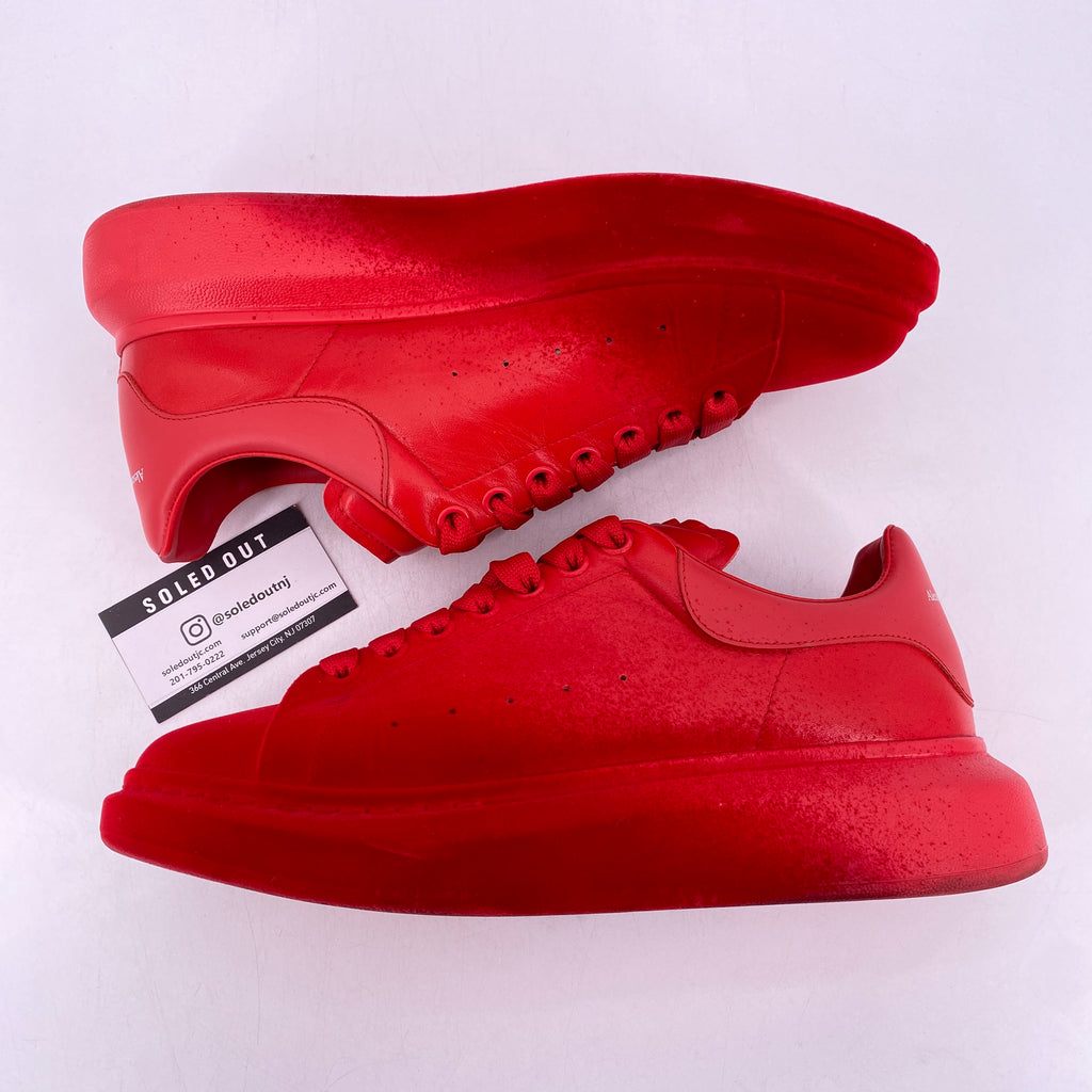 Alexander McQueen Oversized Sneaker "Velvet Spray"  Used Size 43