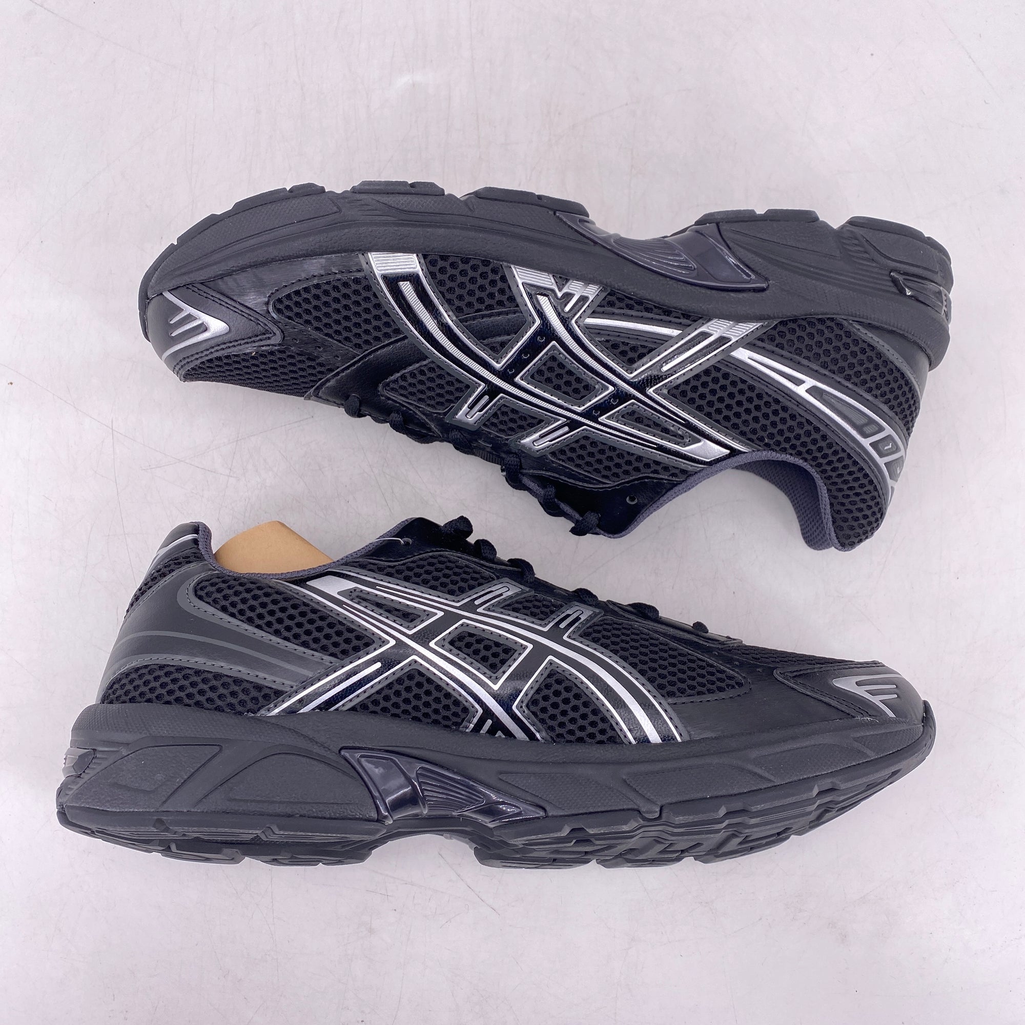 Asics Gel-1130 &quot;Black Pure Silver&quot; 2023 New Size 11