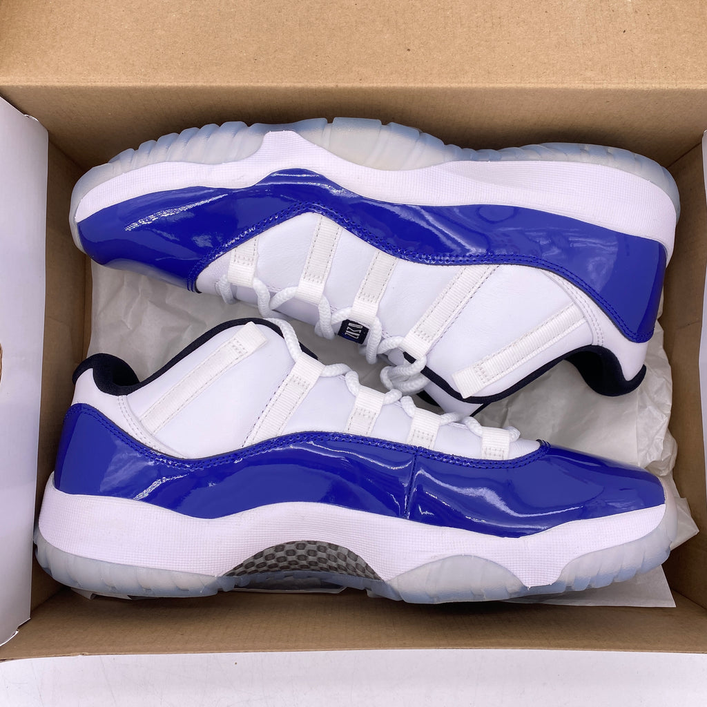 Air Jordan (W) 11 Retro Low "White Concord" 2020 New Size 12W