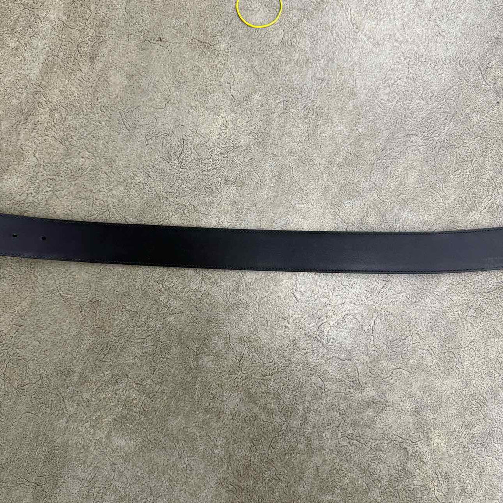 Gucci Belt "SILVER BUCKLE" Used Black Size 36