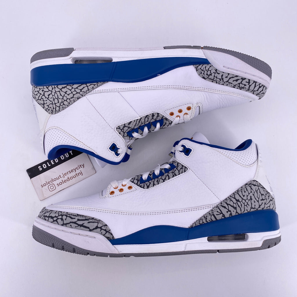 Air Jordan 3 Retro "Wizards" 2023 Used Size 12.5