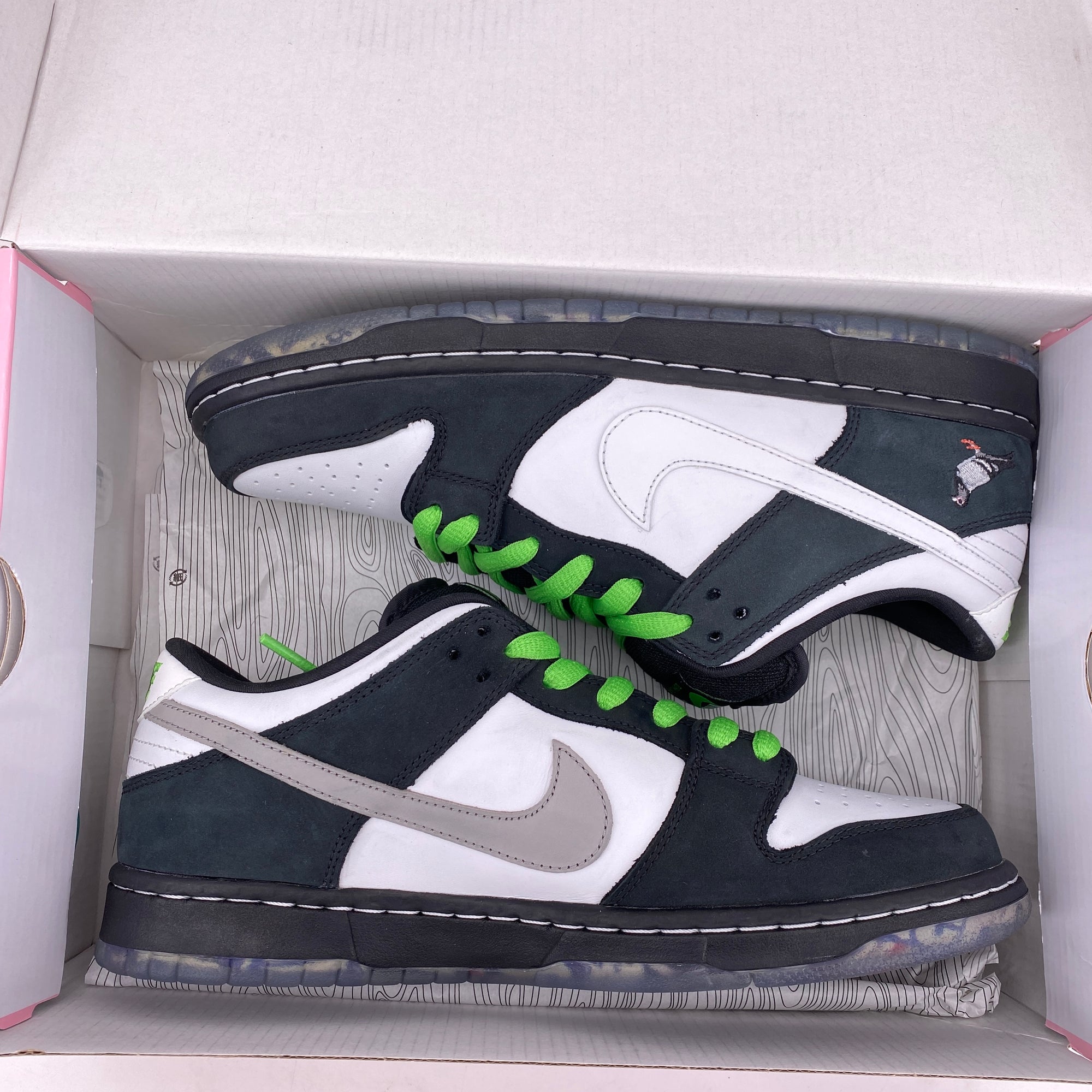 Nike SB Dunk Low &quot;Staple Panda Pigeon&quot; 2019 New Size 9.5