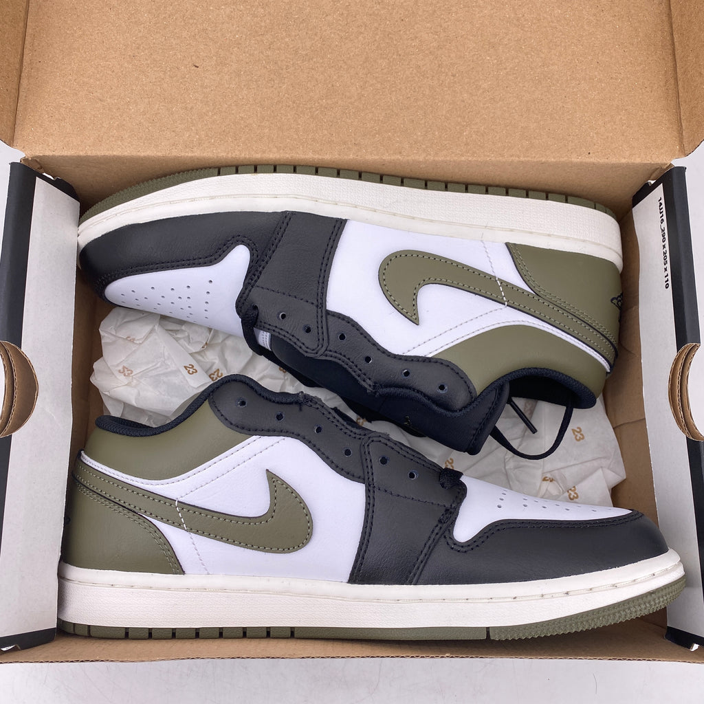 Air Jordan 1 Low "Medium Olive" 2024 New Size 8