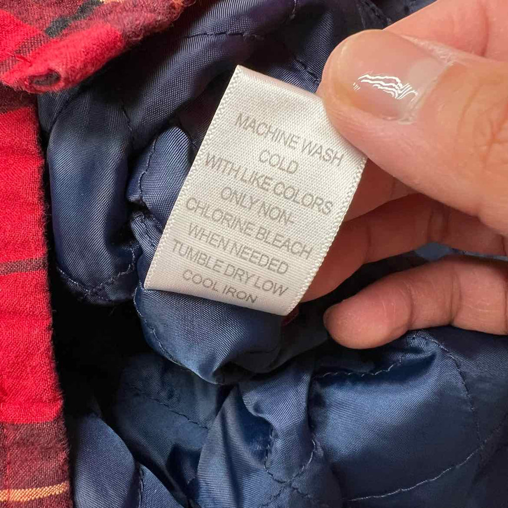 Fear of God Jacket "PLAID" Red Used Size L