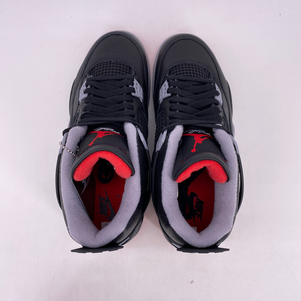 Air Jordan 4 Retro "Bred Reimagined" 2024 New Size 8.5
