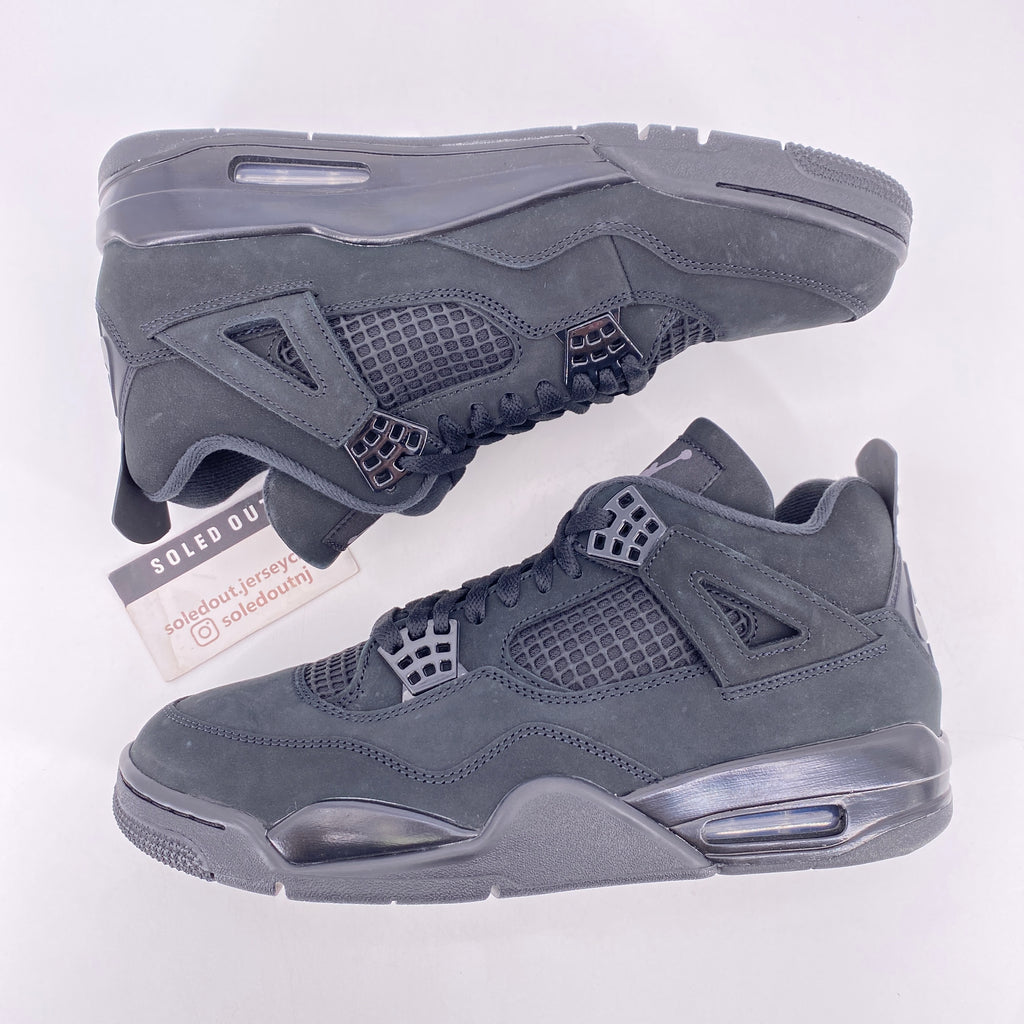 Air Jordan 4 Retro "Black Cat" 2025 New Size 10.5