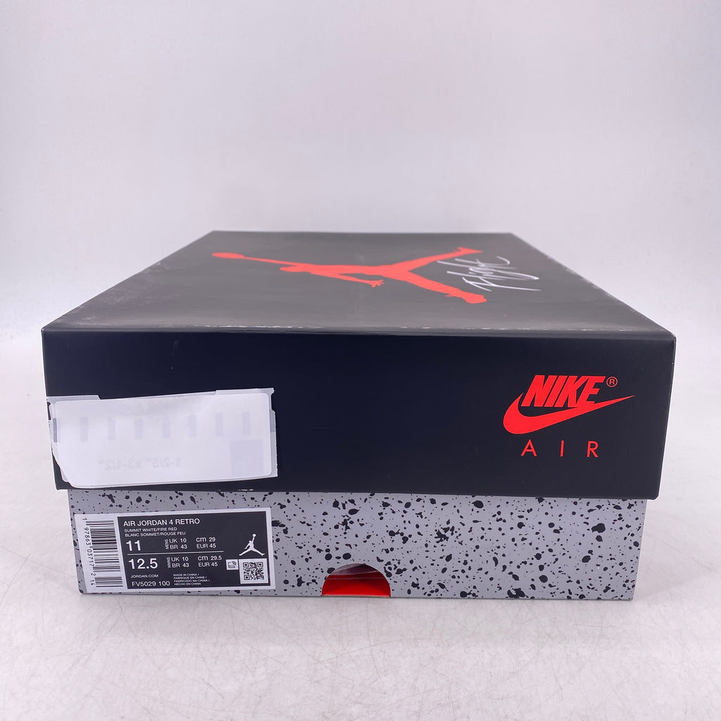 Air Jordan 4 Retro "White Cement" 2025 New Size 11