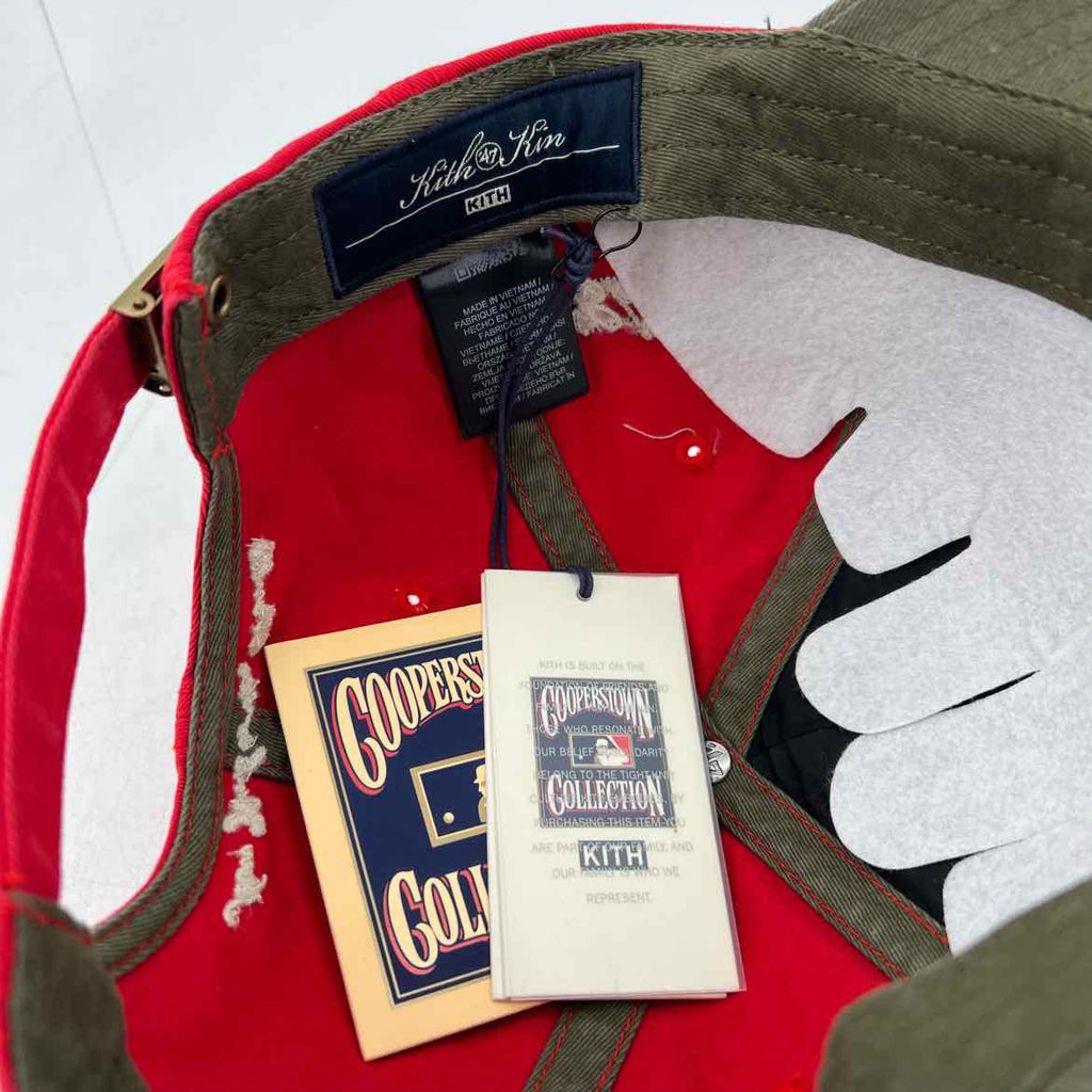 Kith Cap "YANKEES WORLD SERIES" 2026 New Red
