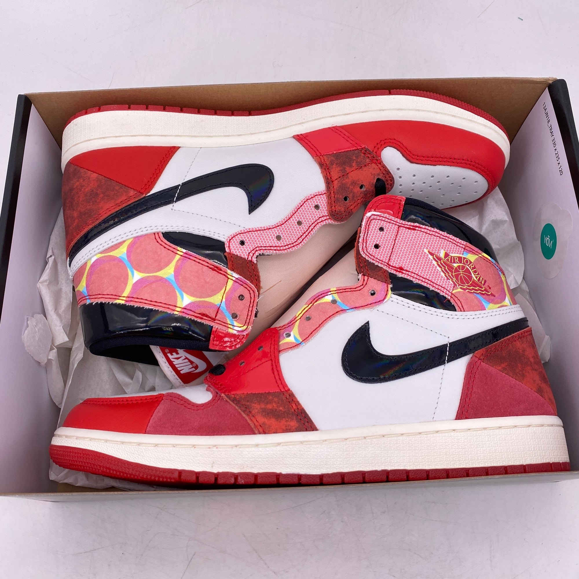 Air Jordan 1 Retro High OG &quot;Spider-Verse&quot; 2023 New Size 10.5