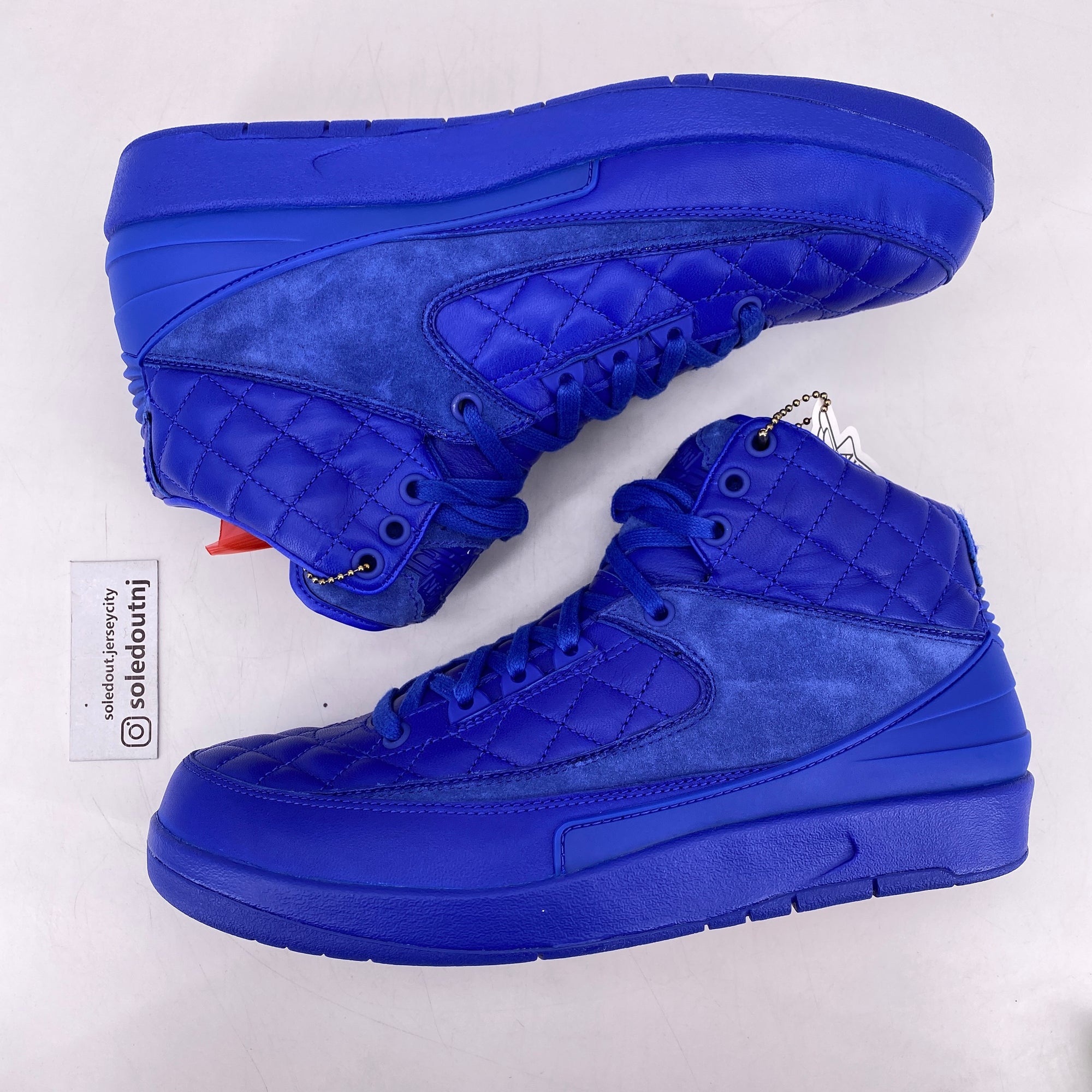 Air Jordan 2 Retro &quot;Just Don Blue&quot; 2015 New Size 9.5