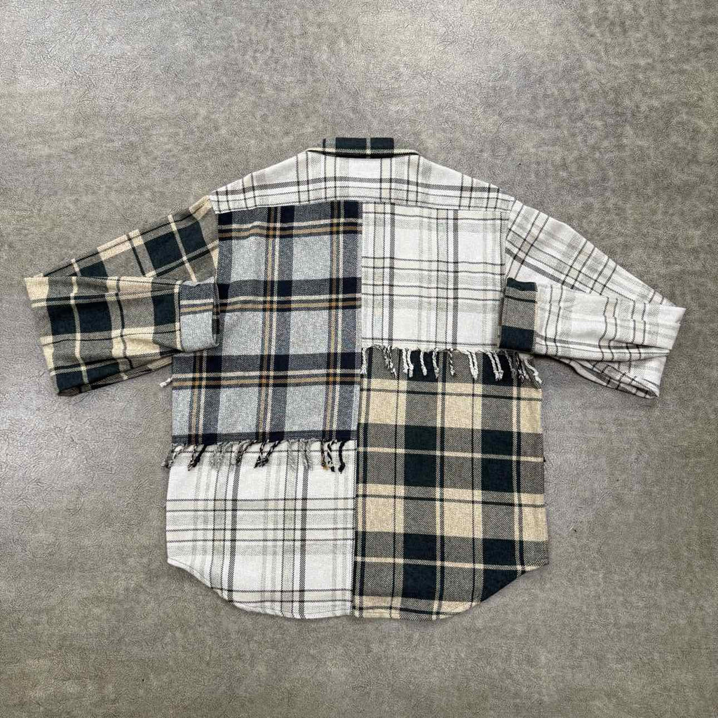 Denim Tears Flannel "PLAID BROWN" Brown Used Size M