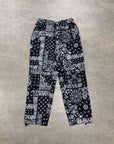 Kith Pants "BANDANA" Black New Size S