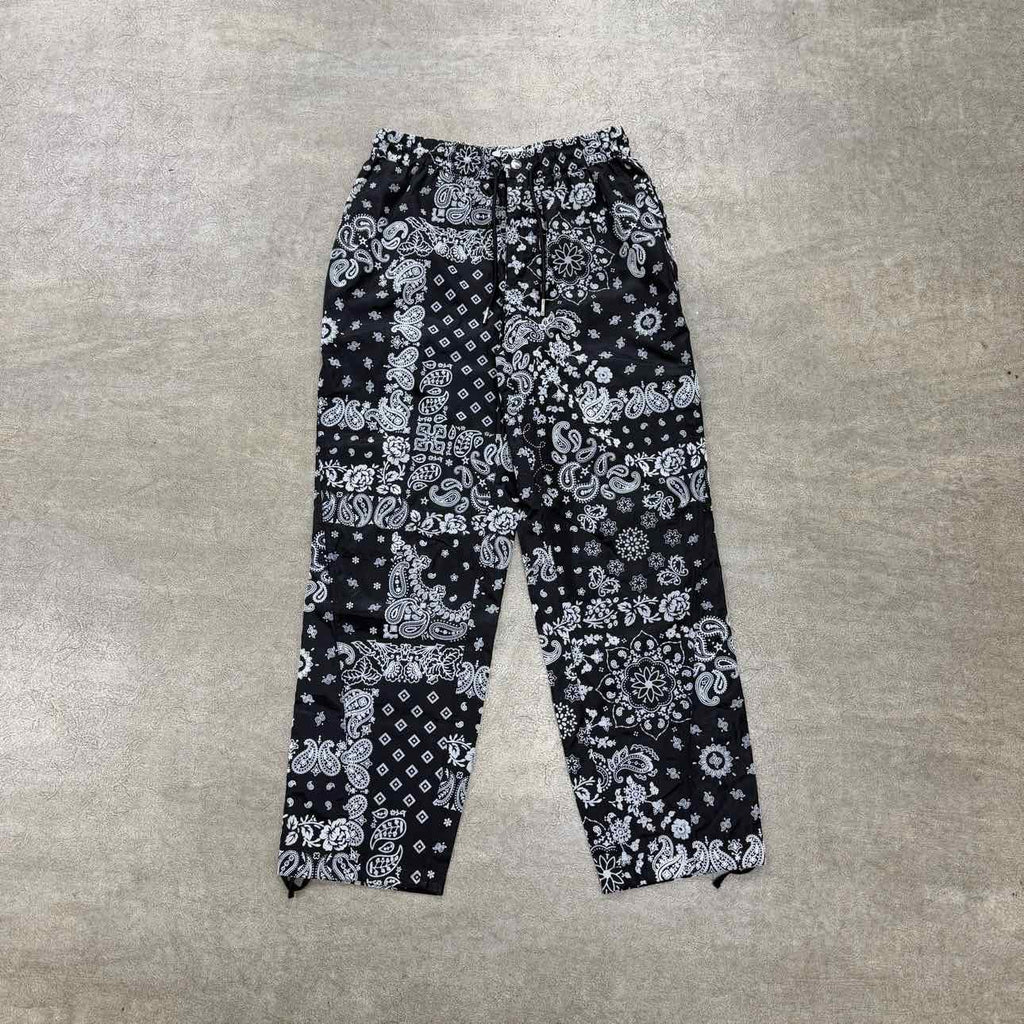 Kith Pants "BANDANA" Black New Size L