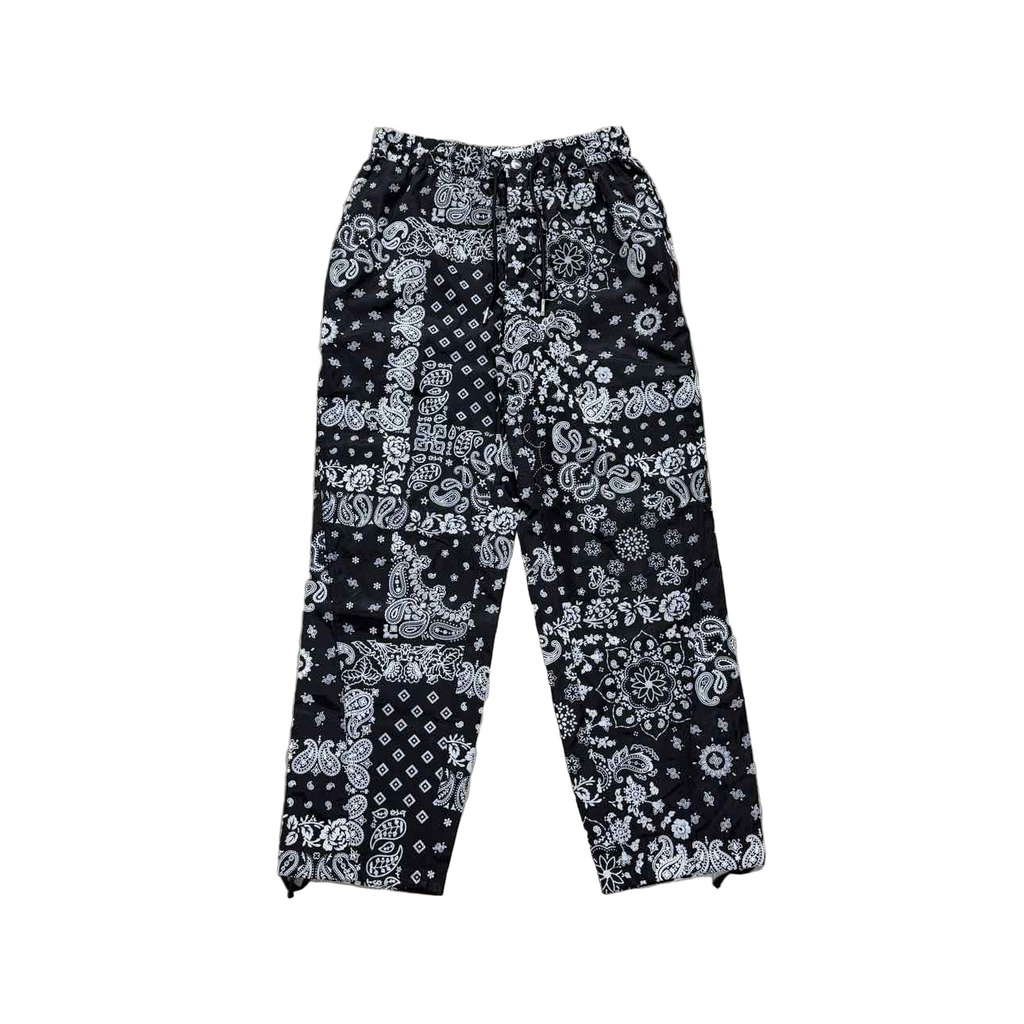 Kith Pants "BANDANA" Black New Size L