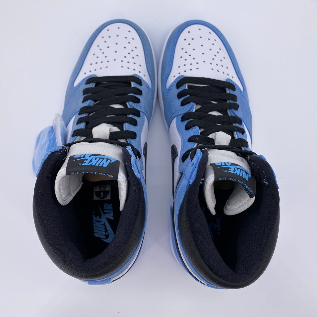 Air Jordan 1 Retro High OG "University Blue" 2021 New Size 9