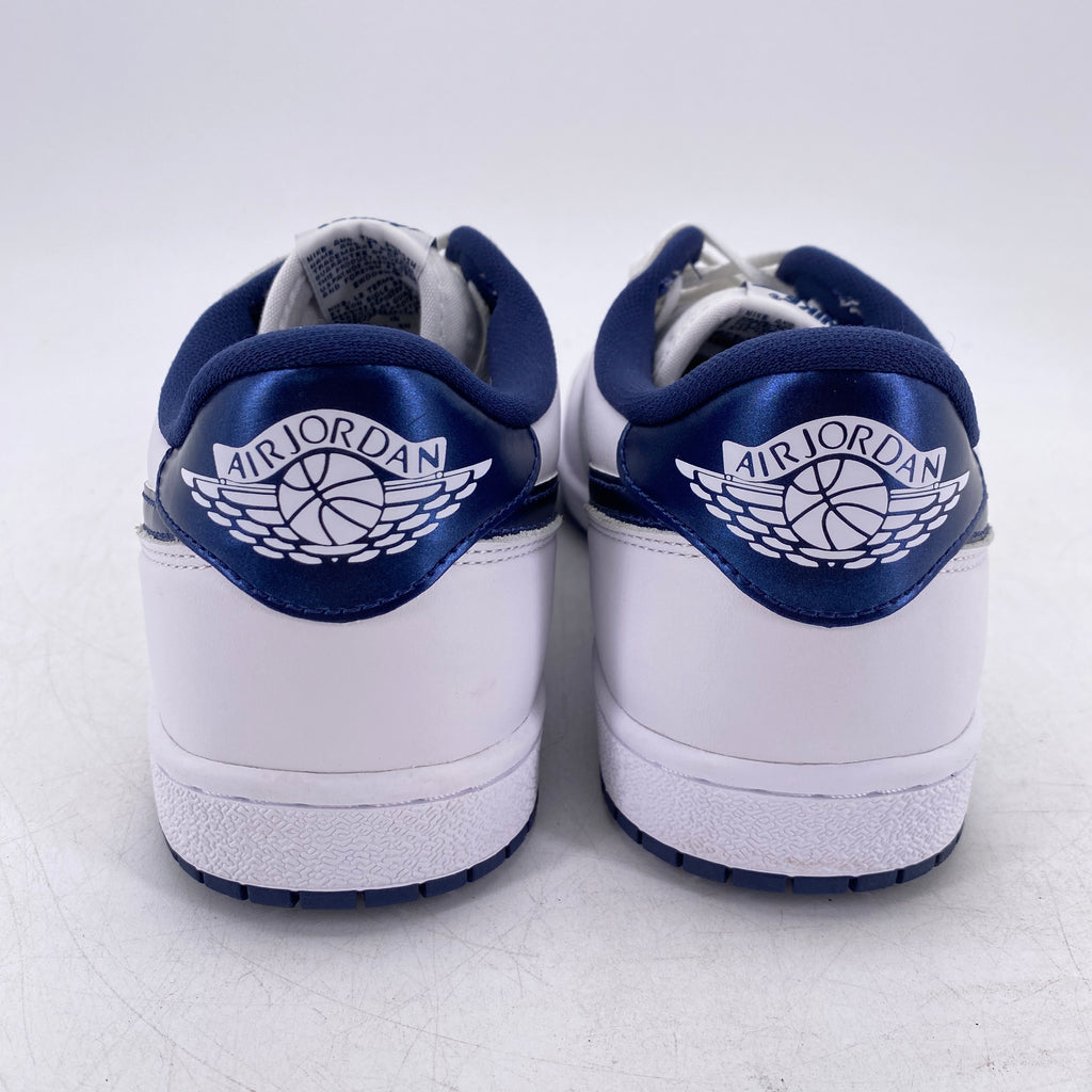 Air Jordan 1 Retro Low "Metallic Blue" 2024 New Size 12