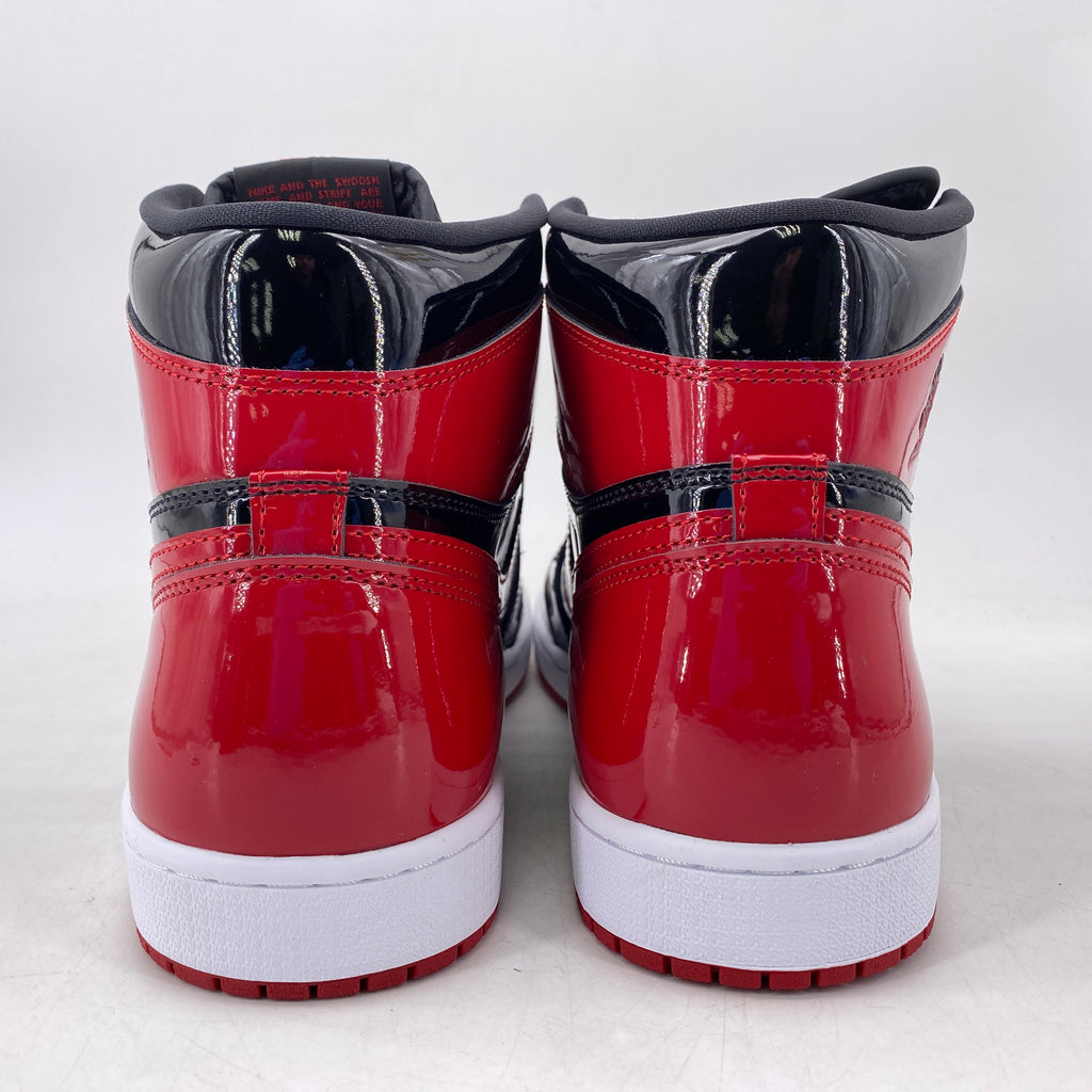 Air Jordan 1 Retro High OG "Patent Bred" 2021 New Size 13